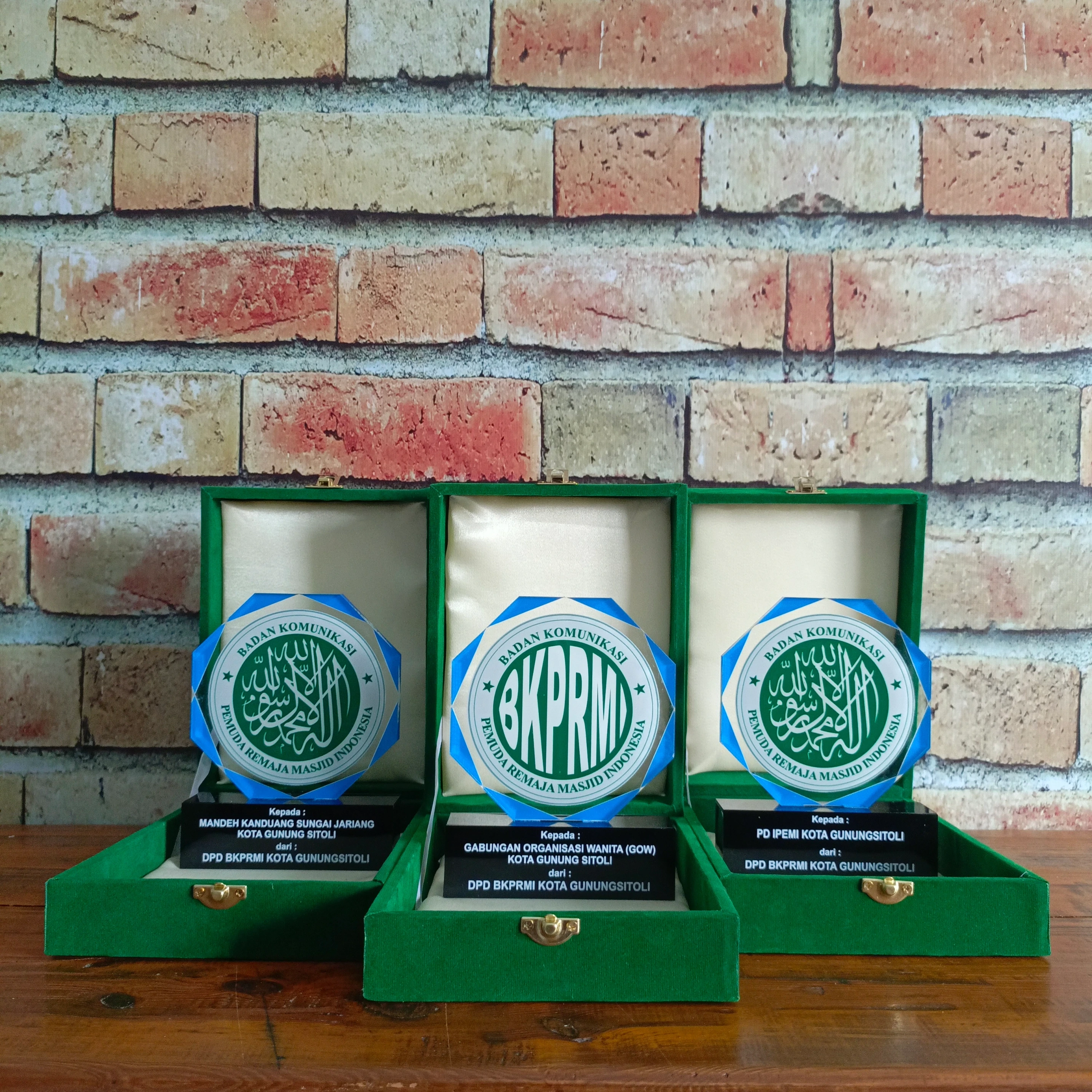 Plaque/Plakat BKPRMI